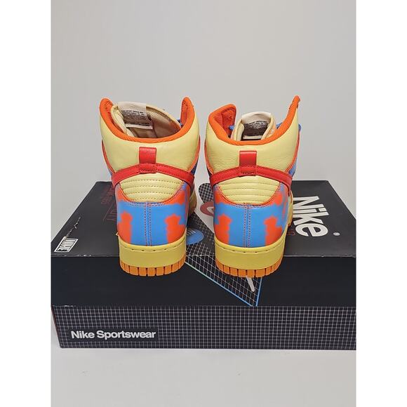 Nike Dunk High 1985 SP Orange Acid Wash Mens size 11.5 DD9404-800 NEW main image 9